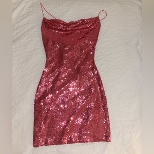 pink homecoming dress